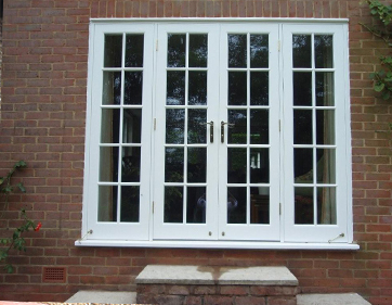 timber french door